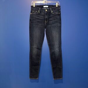 7 For All Mankind Women's Skinny Jeans - Dark Blue